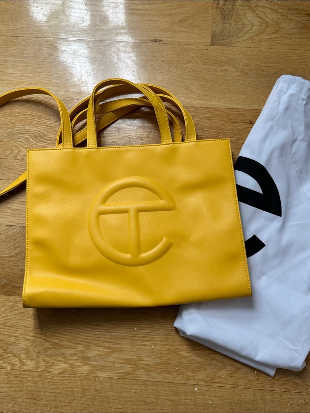 Medium Yellow Telfar Bag